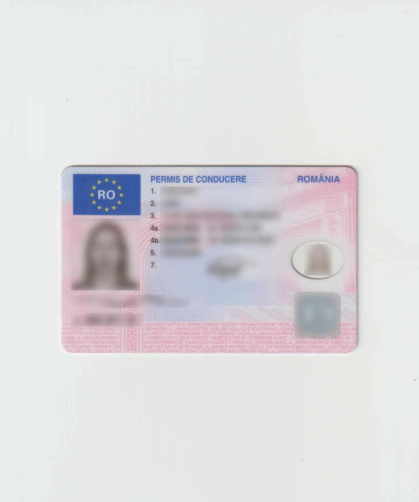 Permis de conducere românesc